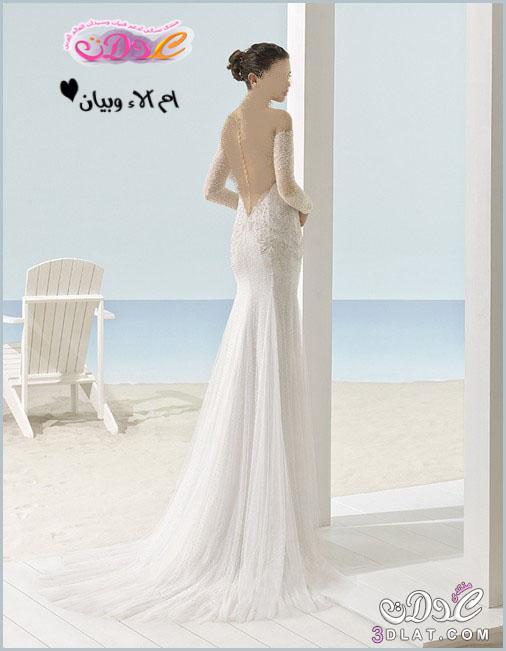 فساتين زفاف رائعة لصيف 2024 من aire barcelona,ترغبين بالزواج على البحر اليك  الفساتين