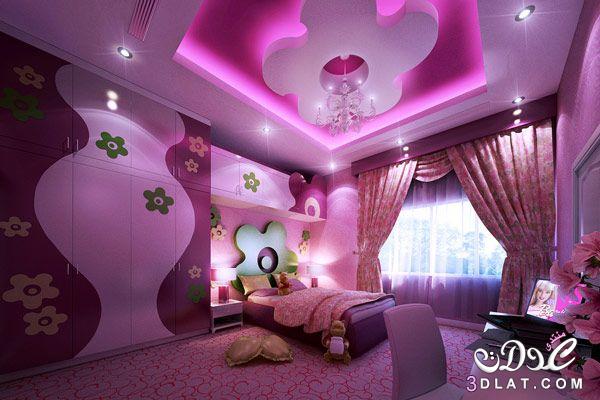 غرف نوم باللون البنفسجي|اجمل غرف نوم|غرف راقية