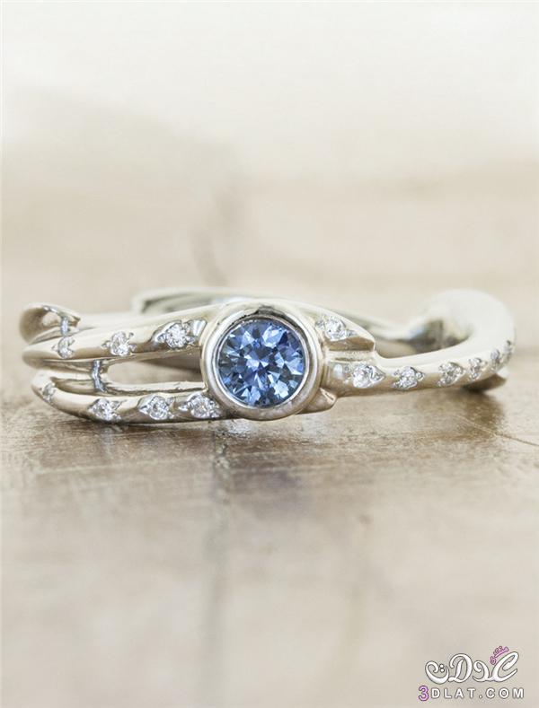 اجمل خاتم ماسي لاحلي واجمل عروس ، اختارى خاتمك من المجموعه الجديده بالماسات ملونه