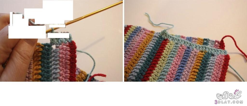 جوانتي كروشيه بدون أصابع , Crochet without fingers , طريقة عمل جوانتي , جوانتي بالكروشيه