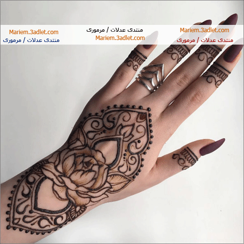 ✿ رسومـات تـاتـو / حنـة للايدين رقيقة وممتنوعة  ✿