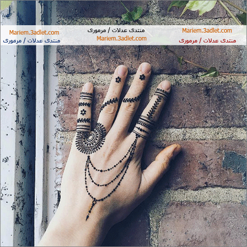 ✿ رسومـات تـاتـو / حنـة للايدين رقيقة وممتنوعة  ✿