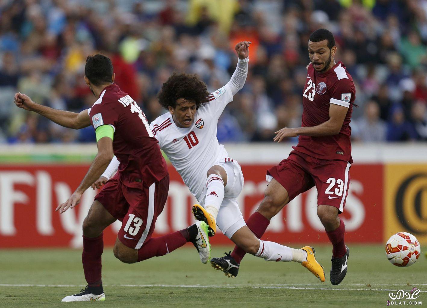 صور مباراة الإمارات وقطر في كأس آسيا