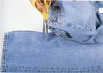 فكرة للبنطلون الجينز اصنعى محفظه جينز بنفسك استفيدى من بنطلونك القديم
