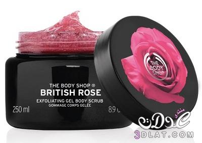 دللي بشرتك مع مجموعة British rose من ذو بادي شوب