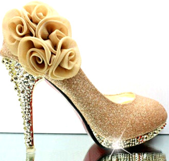 اجمل احذية للعروس كعب لاجمل عروسه