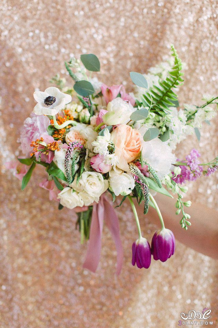 بوكيهات ورود للعروسة,بوكية بالورود الطبيعية 2024,باقات زهور جديدة للأفراح