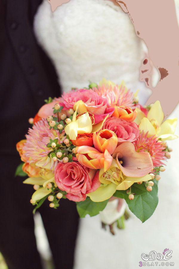 بوكيهات ورود للعروسة,بوكية بالورود الطبيعية 2024,باقات زهور جديدة للأفراح