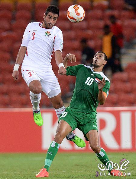 صور مباراة العراق والأردن في كأس آسيا