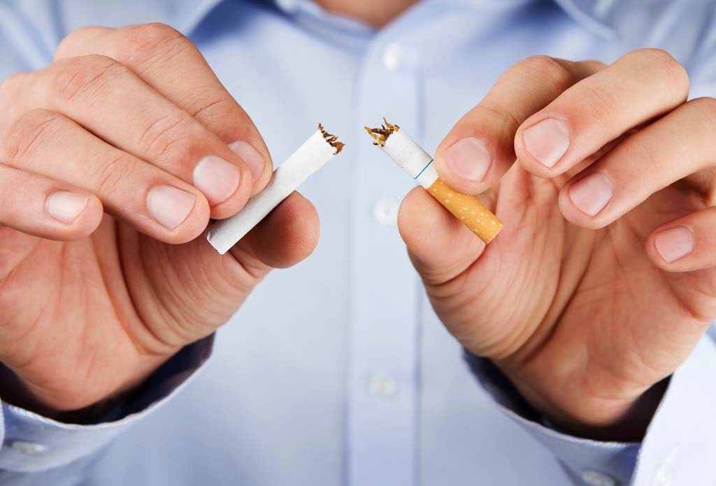 ماذا سيحدث لك اذا توقفت عن التدخين لمدة اليوم ؟
