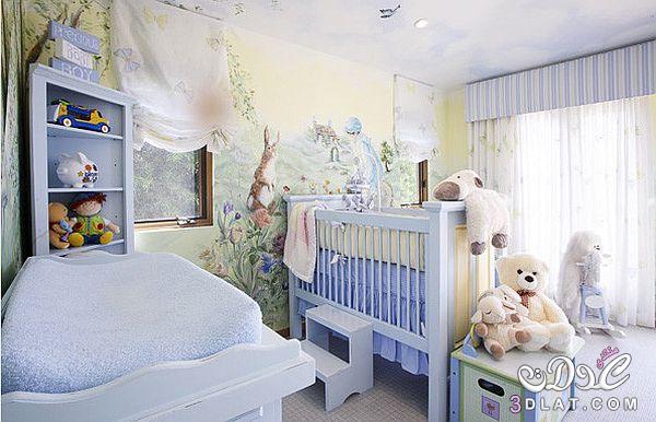 غرف نوم اطفال حديث ولادة 2024/2024 غرف نوم لبيبي , احدث غرف النوم للاطفال الصغار
