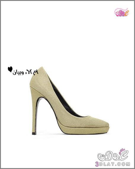 احذية وصنادل بالذهبي والفضي لعروس 2024 من Pronovias barcelona ,للعروس اجمل الاحذية وا