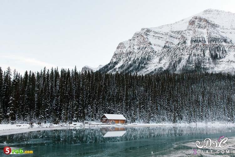 كندا هي الأجمل في الشتاء