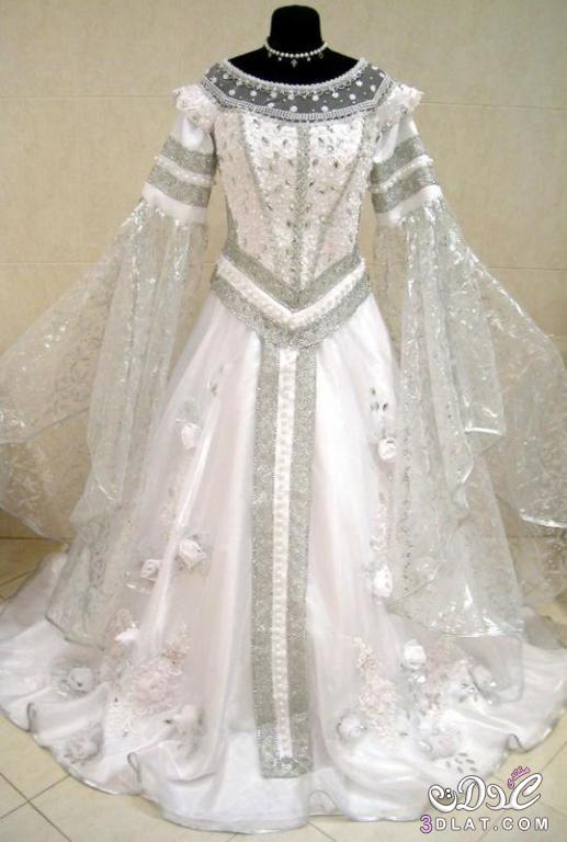 فستان زفاف الى اجمل عروس فى لليلة العمر