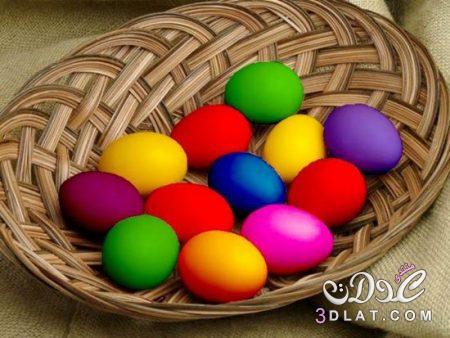 طريقة تلوين بيض شم النسيم بالوان طبيعية, كيفية تلوين بيض شم النسيم بالوان طبيعية