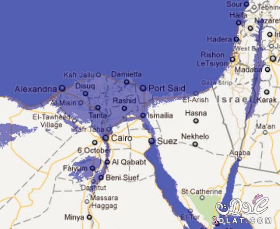 تقارير عالمية من 2009 تحذر من غرق الدلتا والإسكندرية وبورسعيد