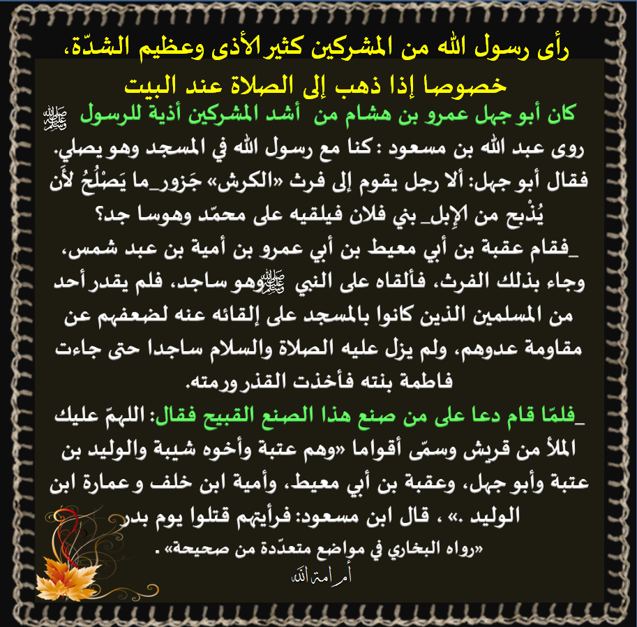 السيرة النبويــة الجزء الثاني عشر