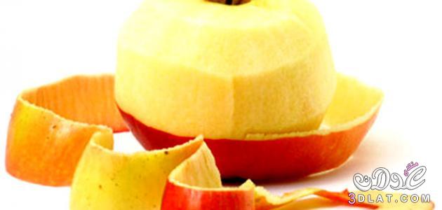 قشر التفاح فوائد قشر التفاح اهمية قشور التفاح