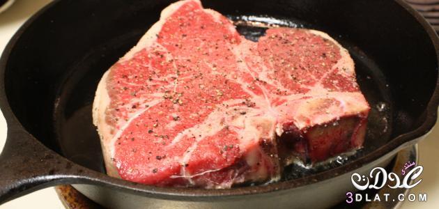 ستيك اللحم طريقة اعاد ستيك اللحم