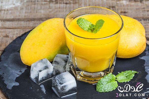 طريقة تحضير شراب المانجو اللذيذ,عصير المانغو المنعش