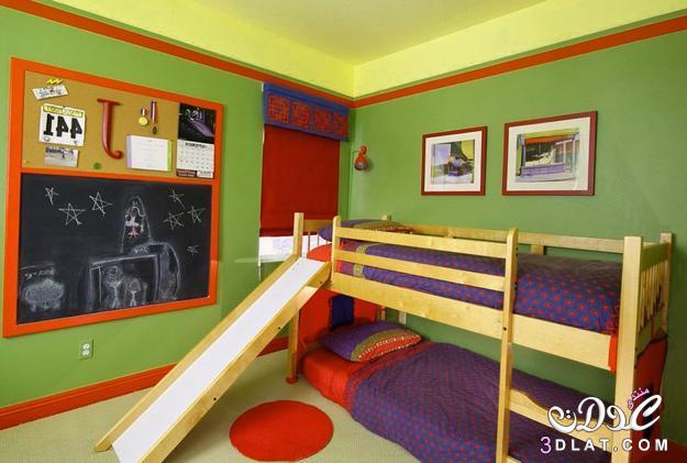 غرف نوم خيالية للأطفال ، غرف أطفال رائعة ومفعمة بالحيوية والنشاط ، أجمل الديكورات لغر