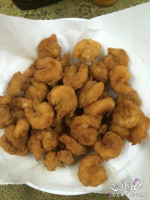 مقبلات الربيان المقلي Fried prawns Appetizer