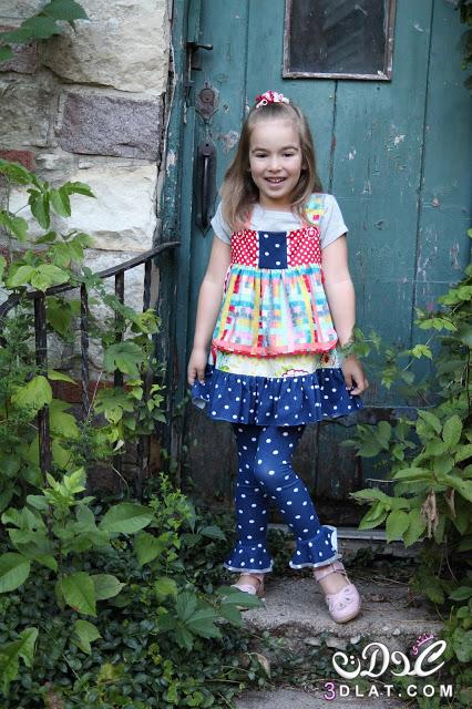 أجمل مجموعة ملابس أطفال  بناتى صيفى   ،  ملابس أطفال صيفي  رائعة 2024