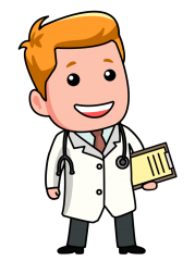 صور دكتور للتصميم بدون تحميل ، سكرابز طبي جديد للتصميم ، Funny Doctor Cartoon Medical Clip Art Images