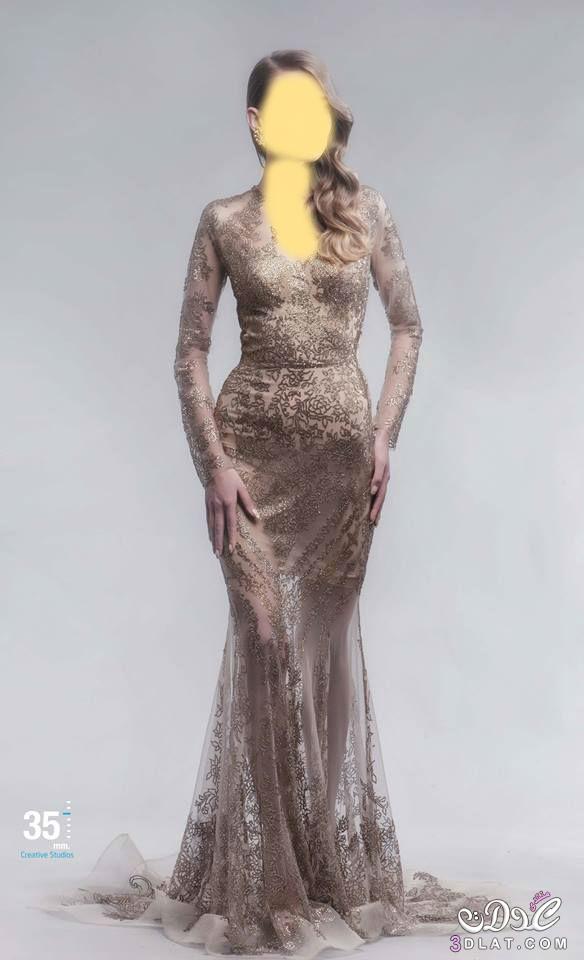 أجمل فساتين زفاف وخطوبة 2024 , نصميمات حديثة لفساتين المصمم هاني البحيري