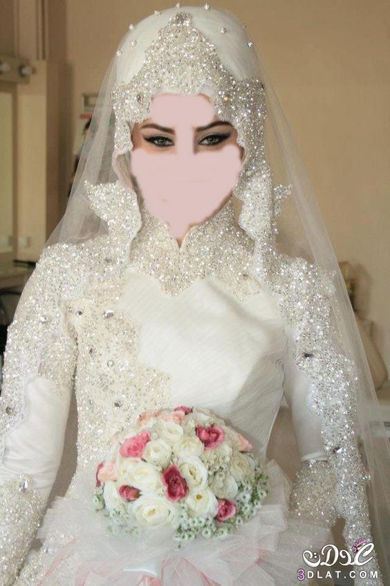 فساتين زفاف مصريه , اجدد تصاميم فساتين الزفاف للمحجبات , الرقه وألأناقه لكي عروستي