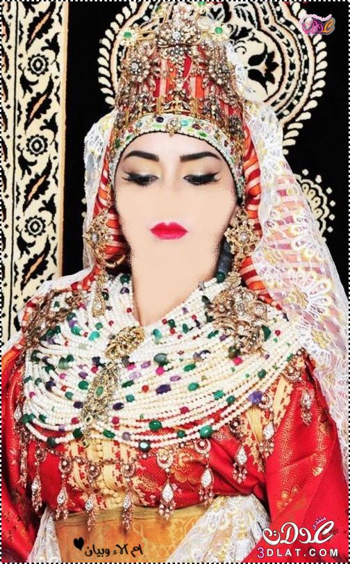 زينات العروس المغربية لمختلف المدن,العروس المغربية وازياءها في ليلة زفافها 2024
