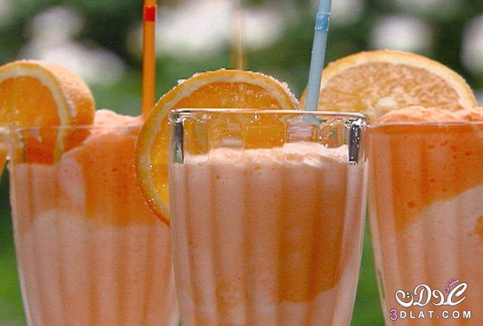 أورانج جوليوس, وصفة رائعة لعمل عصير البرتقال بآيس كريم الفانيليا