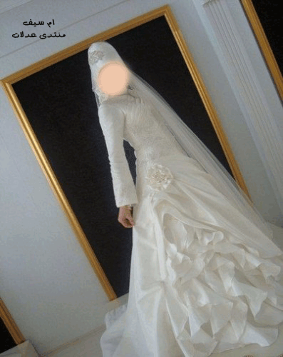 تصميمات مصرية لفساتين زفاف المحجبات2024 فساتين زفاف للعروس المصرية2024 فساتين زفاف