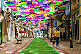 صور خلفيات مظلات،صور شارع المظلات بالبرتغال