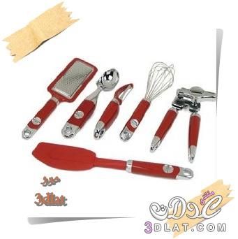 أدوات المطبخ 2024 ، ادوات للمطبخ بالون الا حمر 2024 ، ادوات مطبخ جديده