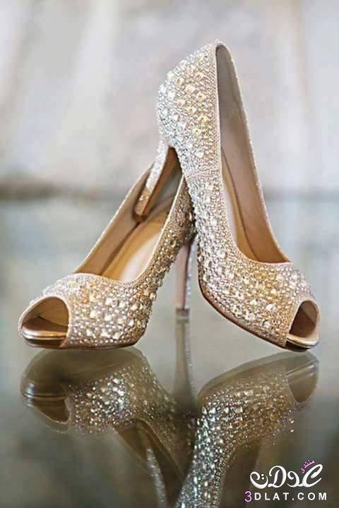تألقي يوم زفافك...  احذية شيك علي ذوقك