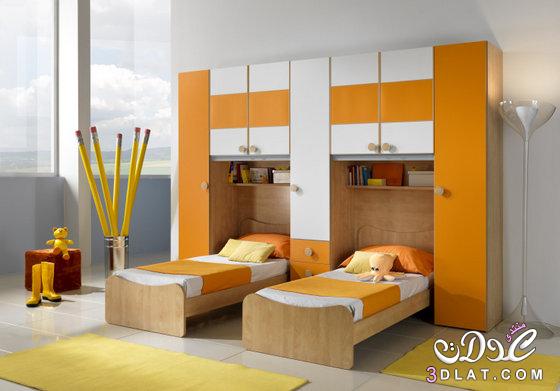 غرف نوم أطفال 2024,ديكورات غرف نوم للأطفال ,غرف نوم بألوان زاهيه
