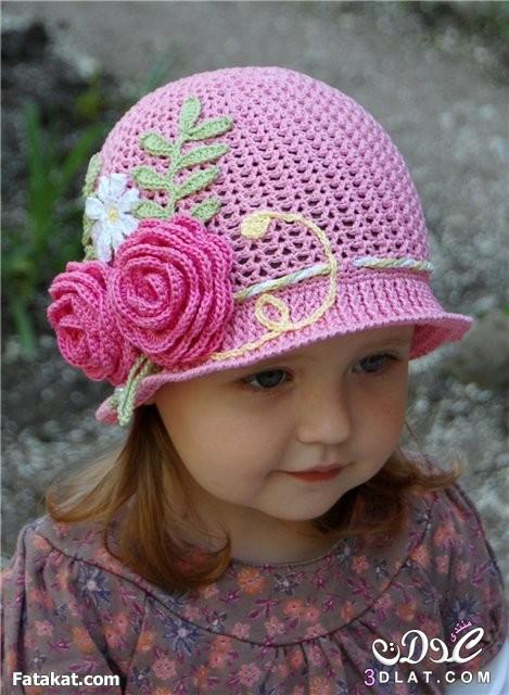 قبعات اطفال 2024 قبعات كوروشية2024للاطفال