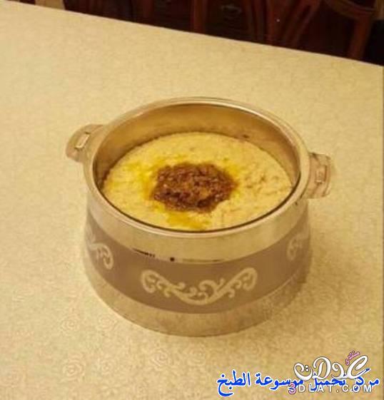 طريقة الجريش اكلة شعبية سعودية نجدية لذيذه ه