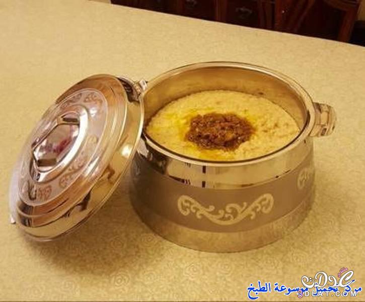 طريقة الجريش اكلة شعبية سعودية نجدية لذيذه ه