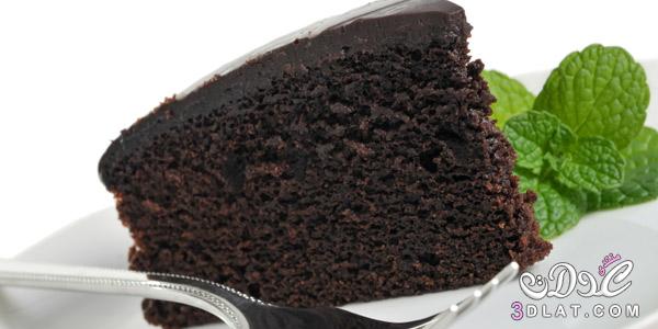 طريقه عمل الكيكة السوداء السحرية , طريقه تحضير كيك الشيكولاته اللذيذ