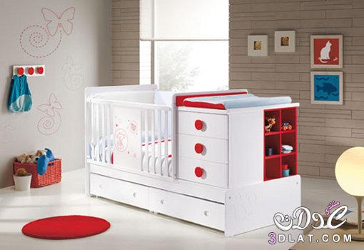 أجمل غرف نوم للأطفال حديثي الولادة 2024 , غرف نوم غاية في الروعة والجمال للأطفال 2024