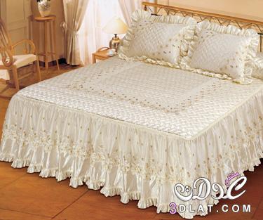 مفارش سرير اجمل المفارش العصريه مفارش سرير للعرائس مفارش جميله للعروسه مفارش شيك جدا
