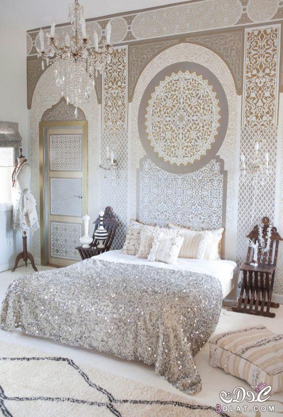 غرف نوم بتصاميم عربيه قديمه , أحدث ديطورات غرف النوم 2024, ديكورات غرف نوم بطابع عربي