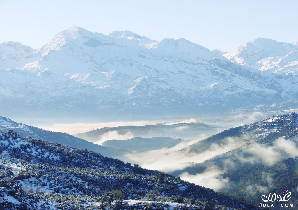 جبال جرجرة الجزائرية الشامخة من اجمل جبال العالم