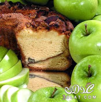 كيكة التفاح لمرضى السكر طريقةتحضير يكة التفاح
