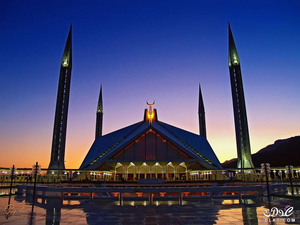 مسجد شاه فيصل اكبر المساجد في باكستان ...