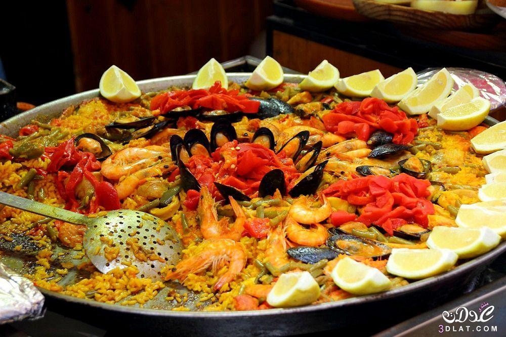 بيلا دو مارسيكو Paella de Marisco, من أشهر أكلات إسبانيا الشعبية