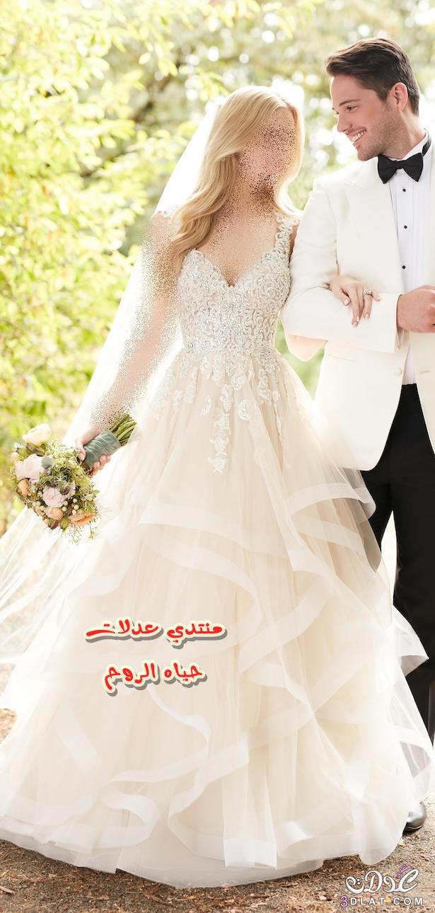 فساتين زفاف ناعمة ستتوجك في أفضل صورة 2 , أفضل القصات الناعمة والرقيقة لفساتين الزفاف