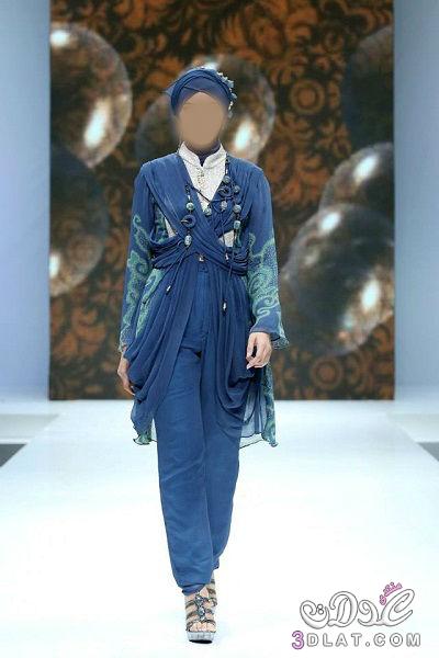 بالصور أكبر عرض أزياء لملابس محجبات من جاكرتا